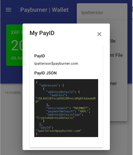 Payburner PayString