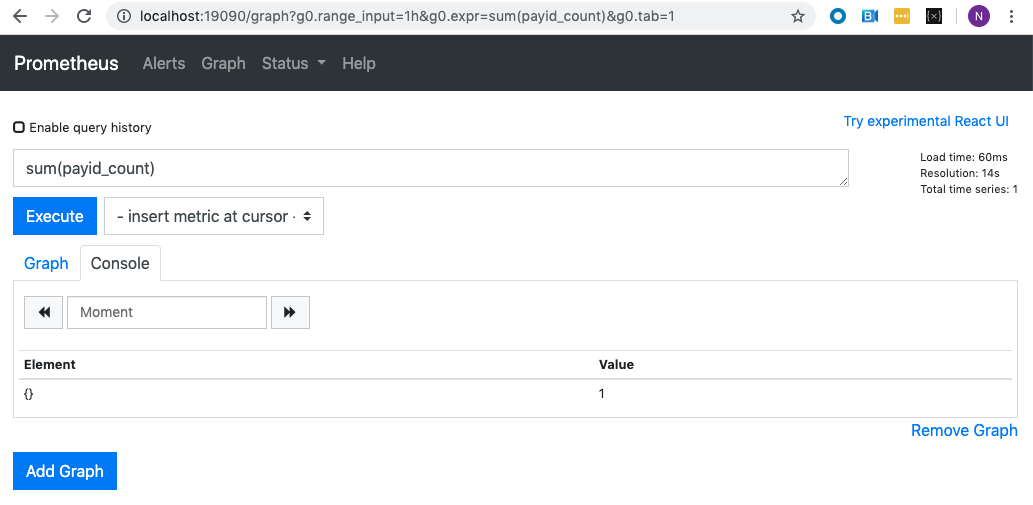 PayString Metrics setup and configuration